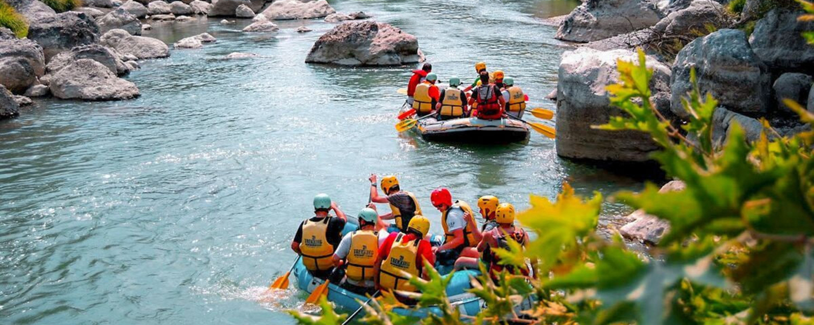 Rafting on the Pinios River
